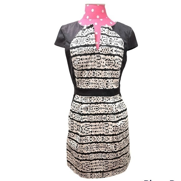 French Connection Aztec Print Dress - Picture 1 of 12